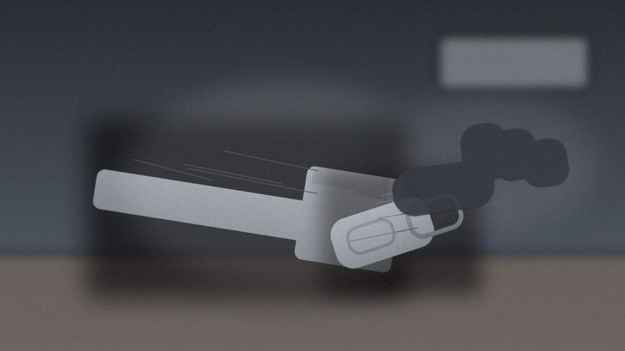 Детали из tough resin Серые детали из ударопрочной смолы на рабочем столе после фотополимерной печати