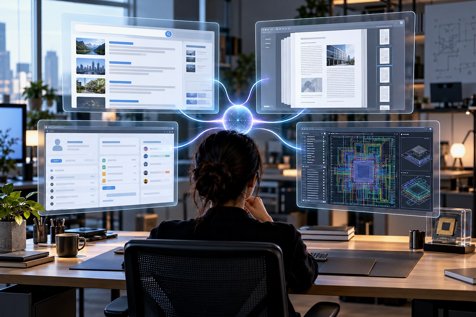 ИИ объединяет поиск, документы, CRM и профессиональные программы в едином рабочем процессе