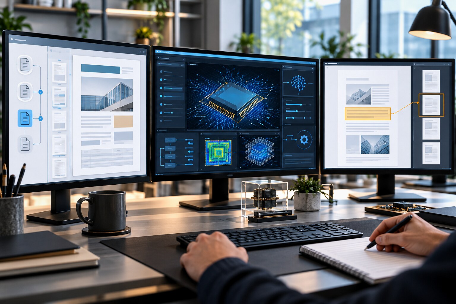 Контролируемая автоматизация документов, инженерных программ и проверки PDF